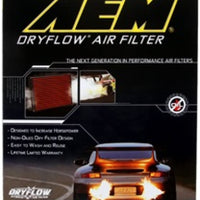 AEM 07-10 Jeep Wrangler 3.8L V6 11.75in O/S L x 8.25in O/S W x 1.5in H DryFlow Air Filter