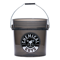 Chemical Guys Heavy Duty Detailing Bucket Smoked Black (4.5 Gal)