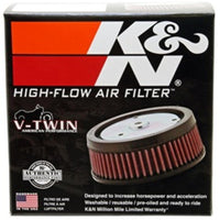 K&N Universal Chrome Filter 2.438in Flange ID x 5.125in OD x 2in H