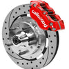 Wilwood 70-81 FBody/75-79 A&XBody Dynapro Frt Brk Kit 11.75in D/S Rtr Red Caliper Use w/ PD Spindle