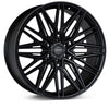 Vossen HF6-5 22x9.5 / 6x139.7 / ET20 / Deep Face / 106.1 - Satin Black Wheel