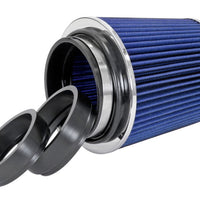 Spectre Adjustable Conical Air Filter 5-1/2in. Tall (Fits 3in. / 3-1/2in. / 4in. Tubes) - Blue