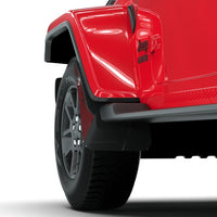 Rally Armor 19-24 Jeep Gladiator JT (Incl. Overland/Sport/Sport S) Black Mud Flap w/Army Green Logo