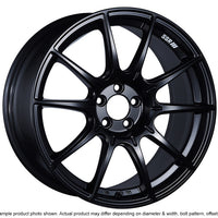 SSR GTX01 18x9.5 5x114.3 40mm Offset Flat Black Wheel