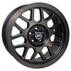 Enkei Matrix 17x8 5x100 30mm Offset 71.6mm Bore Brushed Black Wheel