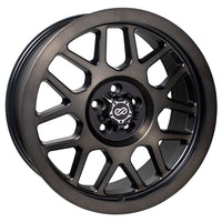 Enkei Matrix 17x9 6x139.7 10mm Offset 108mm Bore Brushed Black Wheel