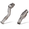 Akrapovic 2021+ BMW M3 (G80)/M4 (G82)/ BMW M2 (G87) DownPipe w/Catalytic Converter (SS)