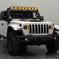 Diode Dynamics Jeep JL SS5 Sport CrossLink Windshield - White Combo Lightbar Kit