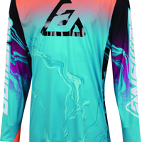 Answer 23 Elite Fusion Jersey Astana/Orange/Rhodamine Youth - XL