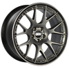 BBS CH-RII 21x10.5 5x120 ET35 Satin Platinum Center Black Lip SS Rim Prot Wheel -82mm PFS/Clip Req