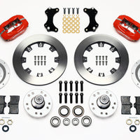 Wilwood Forged Dynalite Front Kit 12.19in Red WWE ProSpindle