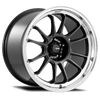 Konig Hypergram 17x9 5x114.3 ET40 Metallic Carbon w/ Machined Lip