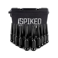 Mishimoto Steel Spiked Lug Nuts M12x1.5 20pc Set - Black