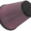 Airaid Universal Air Filter - Cone 4.5in Flange 7.25in Base 4.28in Top 7.125in Height - Synthaflow