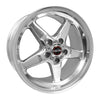 Race Star 92 Drag Star 17x10.50 5x4.50bc 7.63bs Direct Drill Polished Wheel