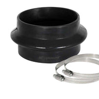 aFe Magnum FORCE Silicone Coupling Kit 4in ID x 2-1/2in L Straight Bellow-Coupler - Black