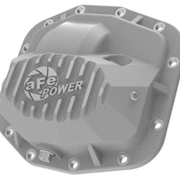 aFe Street Series Front Differential Cover Raw 2018+ Jeep Wrangler (JL) V6 3.6L (Dana M186)