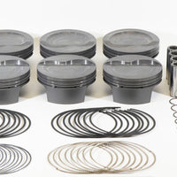 Mahle MS Piston Set SBF Inv 364cid 4.125in Bore 3.400stk 5.400in Rod .927 Pin -16cc 9.4 CR Set of 8