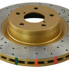 DBA 8/93-94 Nissan Skyline R32 GT-R/95-7/98 R33 & R34 GT-R Rear Drilled&Slotted 4000 Series Rotors