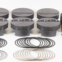 Mahle MS Piston Set SBF 342ci 4.000in Bore 3.4in Stroke 5.4in Rod .927 Pin -6cc 9.8 CR Set of 8