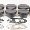 Mahle MS Piston Set SBF 342ci 4.000in Bore 3.4in Stroke 5.4in Rod .927 Pin -6cc 9.8 CR Set of 8