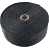 Torque Solution Fiberglass Exhaust Wrap Universal 1inx50ft - Black