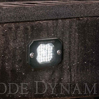 Diode Dynamics Stage Series C1 LED Pod Sport - White Flood Flush ABL (Pair)