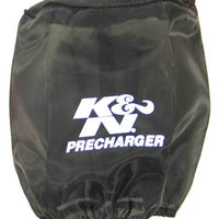 K&N Precharger Air Filter Wrap Round Straight Black 5in ID x 6in Height