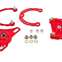 BMR 15-17 S550 Mustang Caster Camber Plates - Red