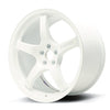 Gram Lights 57CR 18x9.5 +38 5x114.3 Ceramic White Pearl Wheel