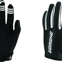 Answer Ascent Glove Black/White Womens - Small