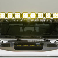 Diode Dynamics Jeep JL SS5 Pro CrossLink Windshield - Yellow Combo Lightbar Kit