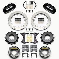 Wilwood Narrow Superlite 4R Rear Kit 12.88in Speedway Eng Floater w/ New Style End