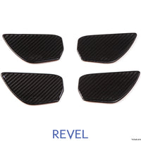 Revel GT Dry Carbon Door Trim Inner Handles (FL/FR/RL/RR) 16-18 Honda Civic - 4 Pieces