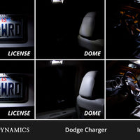 Diode Dynamics 06-10 Dodge Charger Interior LED Kit Cool White Stage 2