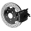 Wilwood 03-08 Audi A4 Caliper-Combination Parking Brake Rear 12.19 Rotor - Black