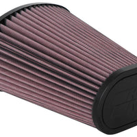 K&N Universal Clamp-On Air Filter 2.844x4.813in Flg ID x 6.5x4.75in B OD x 4.5x3.25in T OD x 7.5in H