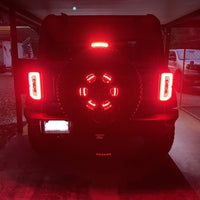 Oracle LED Illuminated Wheel Ring 3rd Brake Light - Red SEE WARRANTY