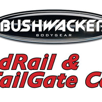 Bushwacker 11-15 Ford Ranger T6 Bed Rail Caps - Black