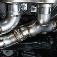 AWE 21+ Wrangler 392 Switchpath Cat-Back Exhaust- Quad BashGuards