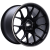 BBS CH-R 20x8 5x120 ET36 Satin Black Polished Rim Protector Wheel -82mm PFS/Clip Required