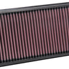 K&N 17-18 Peugeot 3008 L4-2.0L DSL Drop In Air Filter