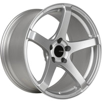 Enkei Kojin 17x9 45mm Offset 5x114.3 Bolt Pattern 72.6mm Bore Dia Matte Silver Wheel