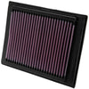 K&N Replacement Air Filter FORD FIESTA 1.3L-I4; 2002