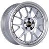 BBS LM-R 19x8.5 5x112 ET38 Diamond Silver Center Diamond Cut Lip Wheel -82mm PFS/Clip Required