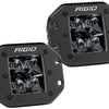 Rigid Industries D2 - Midnight Edition Flush Mount Spot Lights