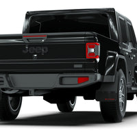 Rally Armor 19-24 Jeep Gladiator JT (Incl. Overland/Sport/Sport S) Black Mud Flap w/Army Green Logo