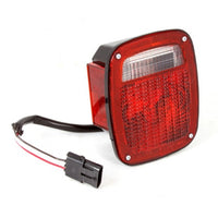 Omix Tail Light Black Housing LH 87-90 Jeep Wrangler