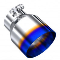 MBRP Universal Stainless Steel Dual Wall Tip 4.5in OD/3in Inlet/6.13in L