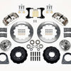 Wilwood Narrow Superlite 6R Front Hub Kit 12.88in Polished TCI-IFS 71-78 (Pinto Based)